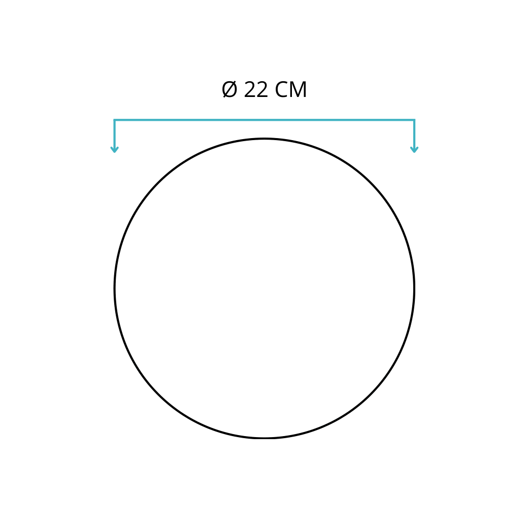 Piatto Ala / Disco Sottotorta in Cartone Rigido | Oro - Ø22 - Vari Formati