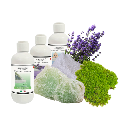 3 Profumatori per Lavatrice Aromi Assortiti da 100ml | Camomilla Torino | 3 x 100ml