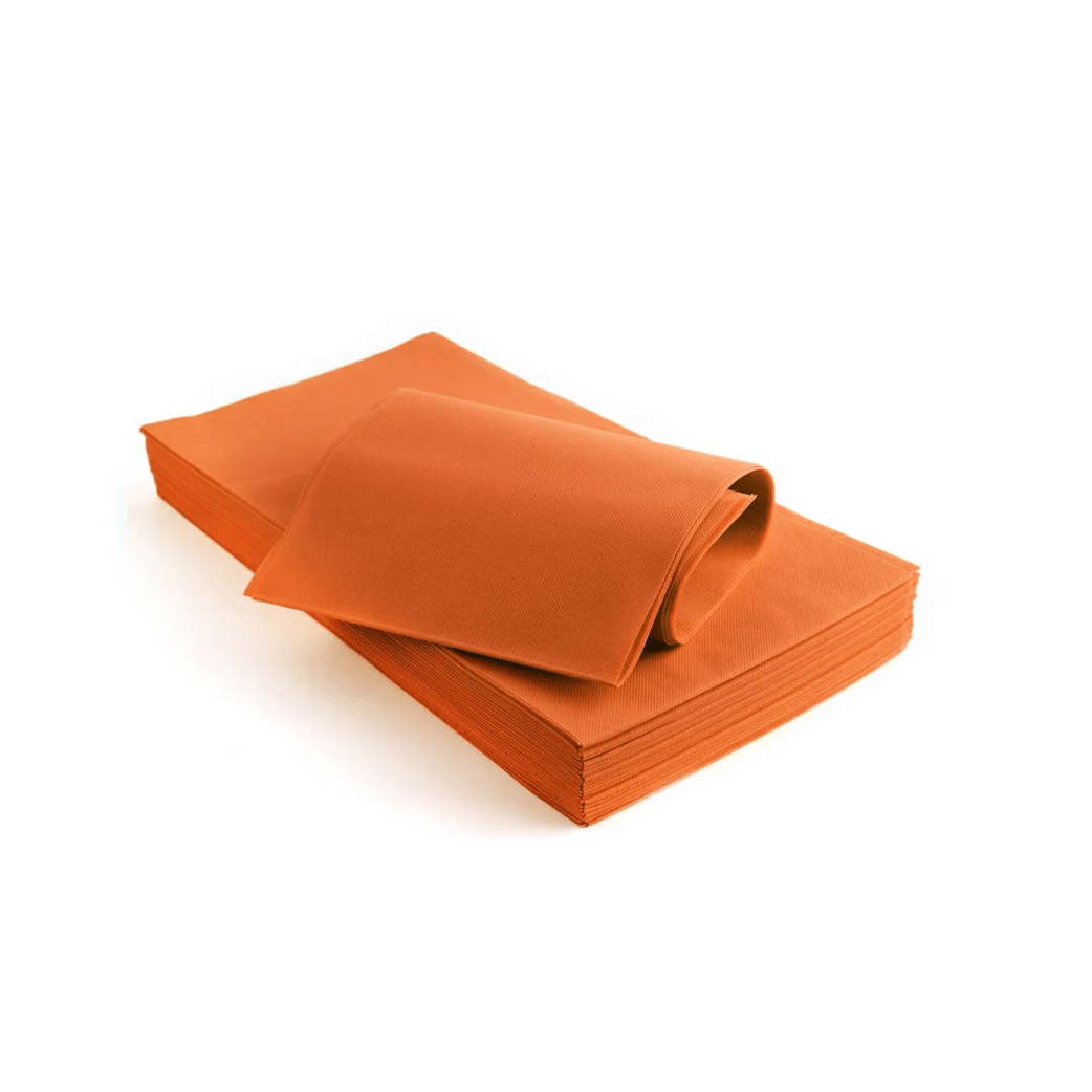 Tovaglie Monouso in TNT Idrorepellenti | " Arancione " - 140 x 140