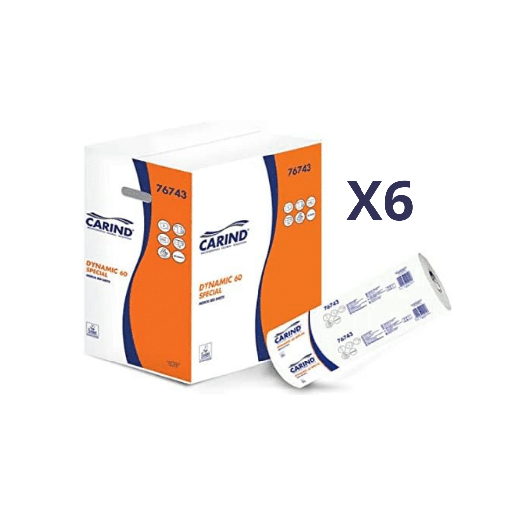 Lenzuolino / Lenzuolo Medico 2 Veli | Carind - 6 Pezzi H60 cm