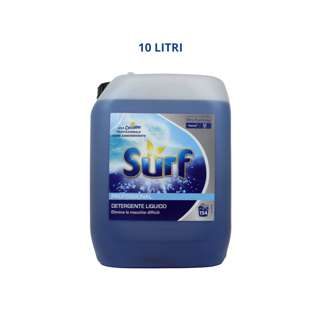 Combo Detersivo più Ammorbidente 20 Litri Surf e Coccolino XXL - 2 Taniche da 10 litri