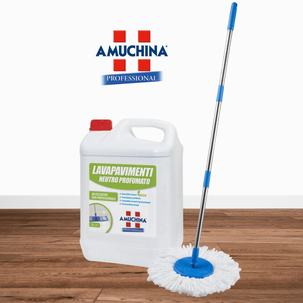 Detergente Igienizzante Pavimenti Profumato Amuchina | Tanica da 5LT