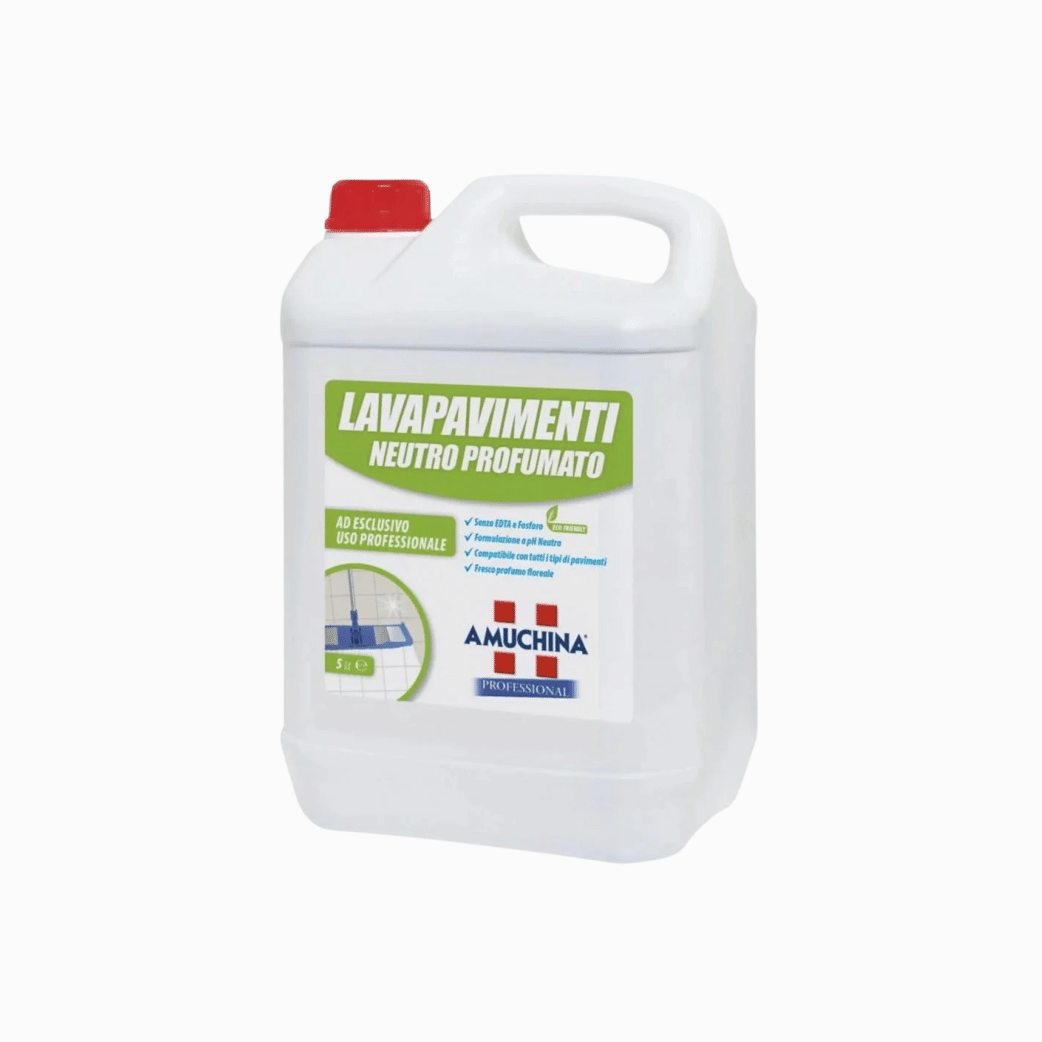 Detergente Igienizzante Pavimenti Profumato Amuchina | Tanica da 5LT