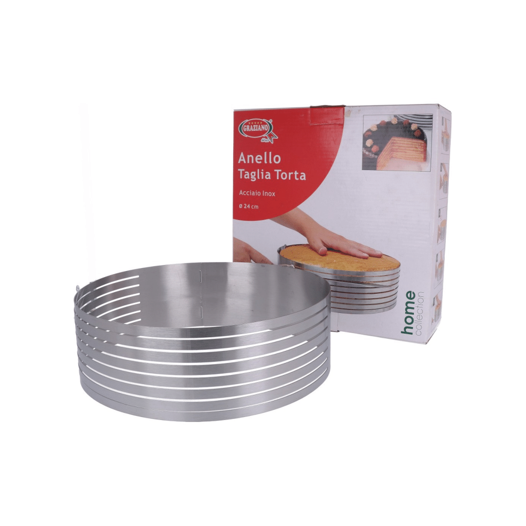 Anello Taglia Torta in Acciaio | Graziano - Ø24