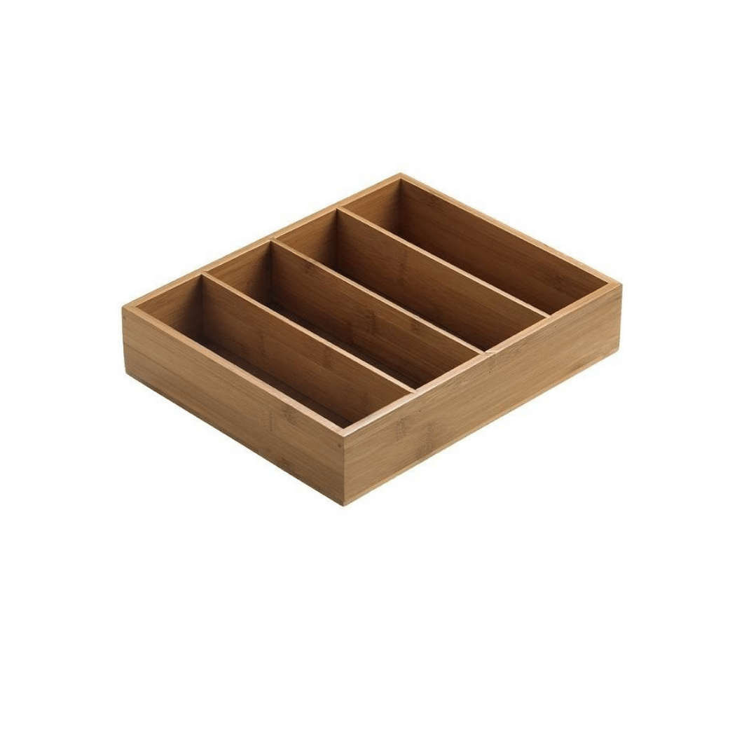 Porta Posate / Porta Bustine Thè in Bamboo | Leone - 29 x 25,5