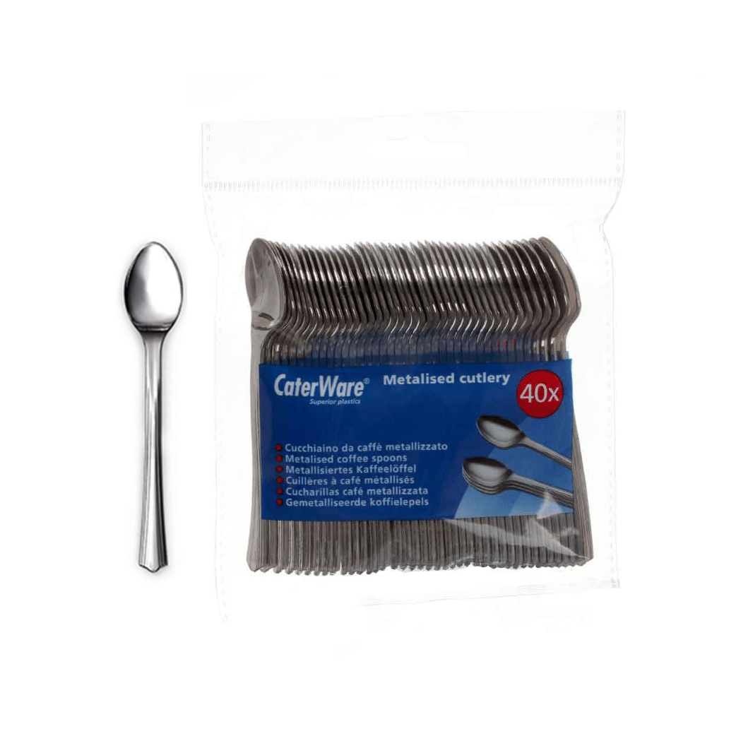 Cucchiaini da Caffè / Dolce Metallizzati | Caterware - 160PZ