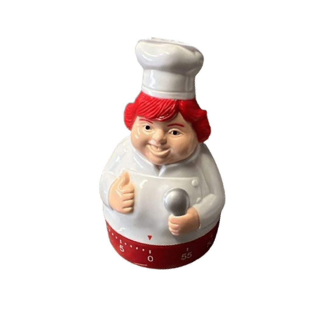 Timer da Cucina 60 minuti / Movimento Meccanico | AdTrend - Ø6 x 10cm