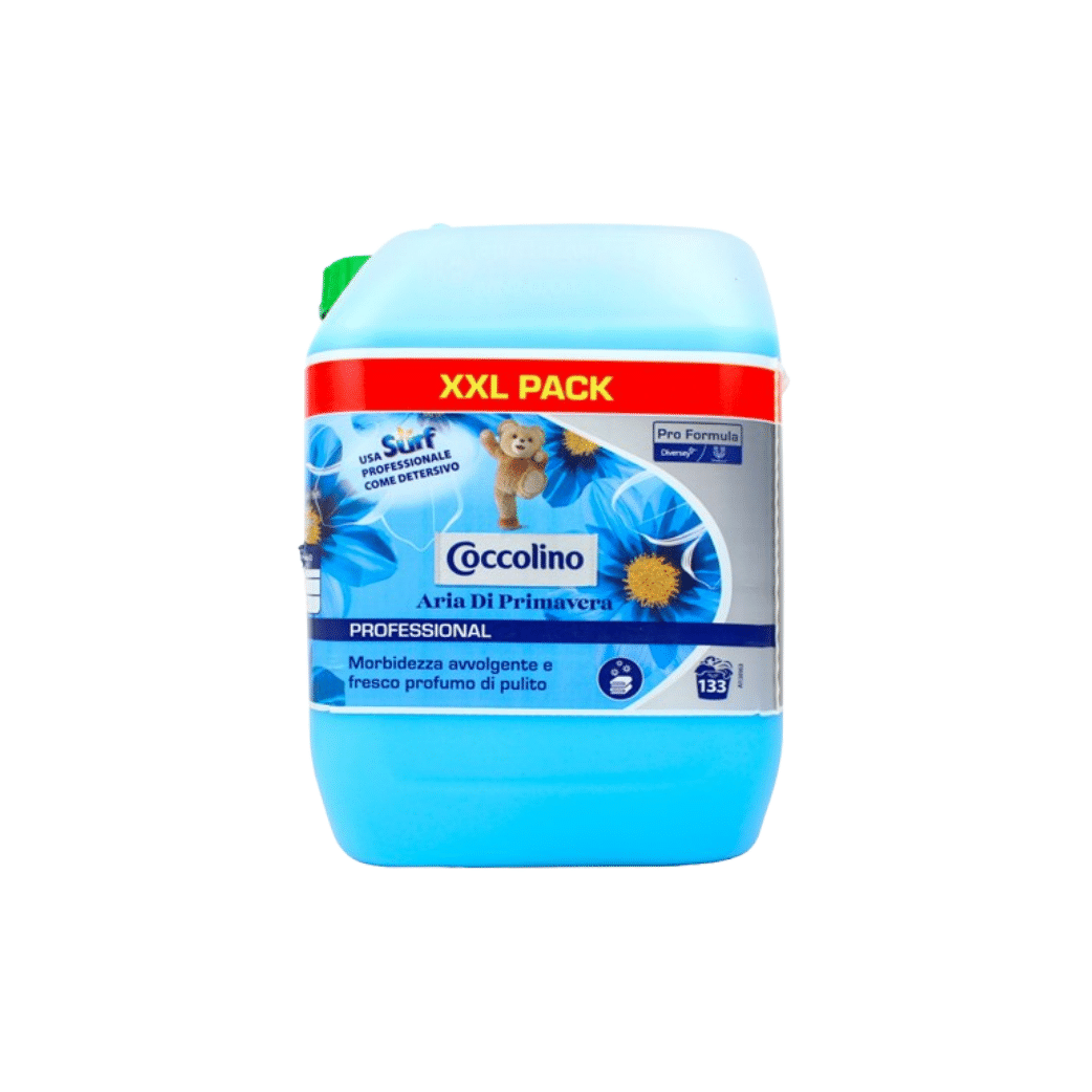 10 Litri Ammorbidente Coccolino XXL Professional - Aria di Primavera