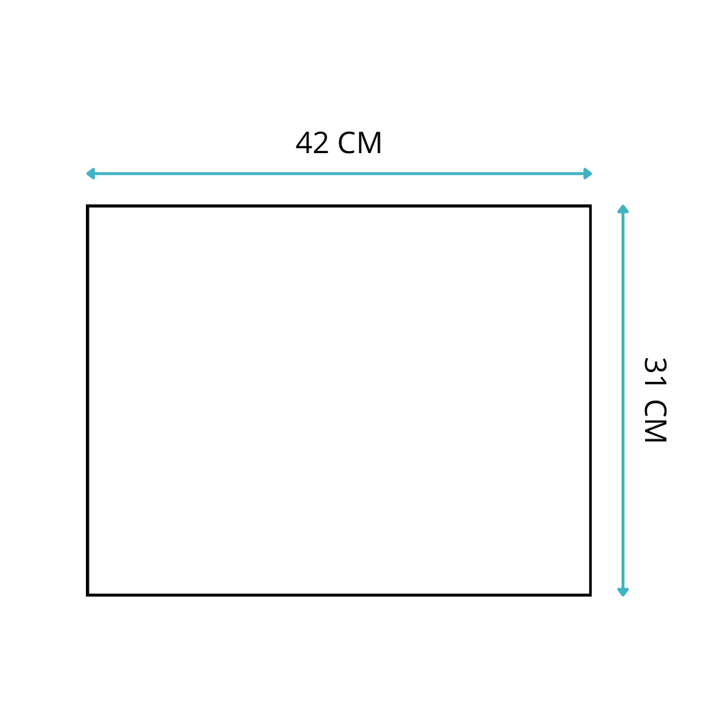 Portatorta / Scatole Rettangolari per Torte | 31 x 42 x 10h cm - Varie Opzioni