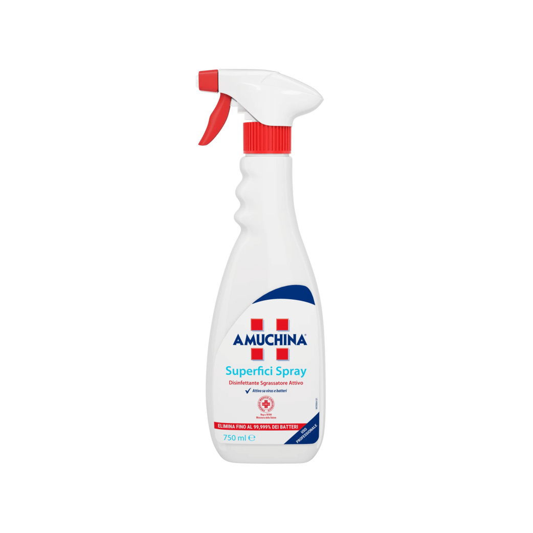 4 Flaconi Disinfettante Superfici Multiuso da 750ml | Amuchina | 4 x 750ml