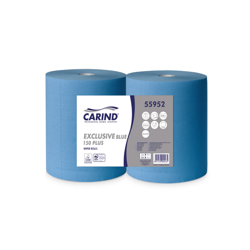 Coppia di Rotoloni 3 Veli Exclusive | Pura Cellulosa - CARIND