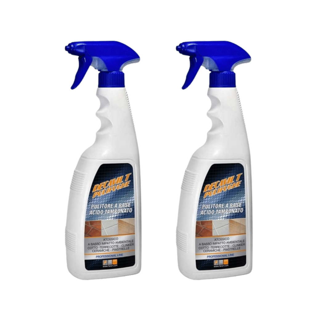2 Flaconi Pulizia Fughe Pavimenti da 750ml | Faren Decavilt | 2 x 750ml