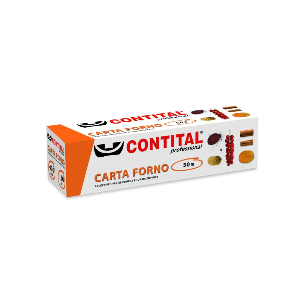 Rotolo Carta Forno Antiaderente Professional | Contital - 50MT