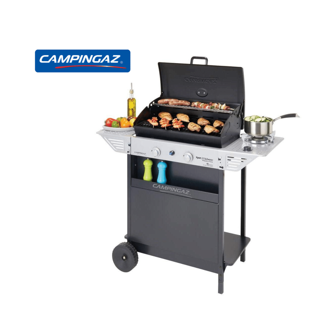 Barbeque Gas Xpert Pro 200LS Rocky con Fornello Aggiuntivo | Campingaz