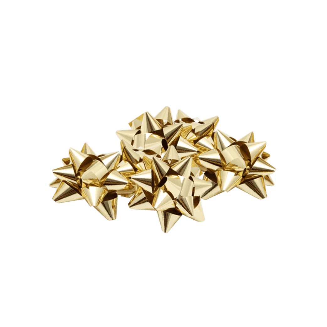 Coccarde Oro confezione da 120 pezzi | Gold - 6,5cm
