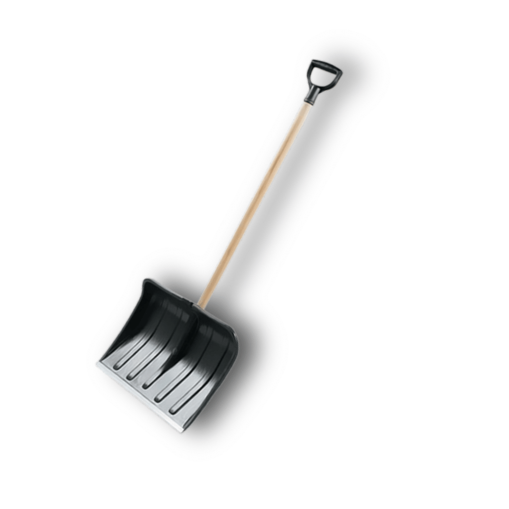 Pala da Neve Sabbia Fango Black | Hrablo Slim - Piatto 40cm