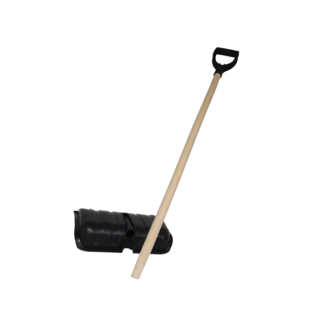 2 pezzi Pale da Neve / Sabbia / Fango Black | Hrablo - Piatto 41cm | 1 + 1 Omaggio