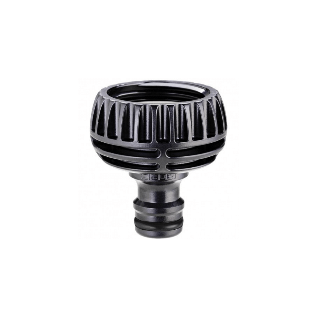 Adattatore con Guarnizione Rubinetto Universale con Filetto da 3/4 - 1 | Claber - 3 Pezzi