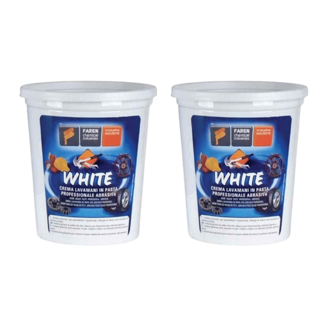 2 Confezioni di Pasta Lavamani da 1 KG| Faren White | 2 x 1 KG