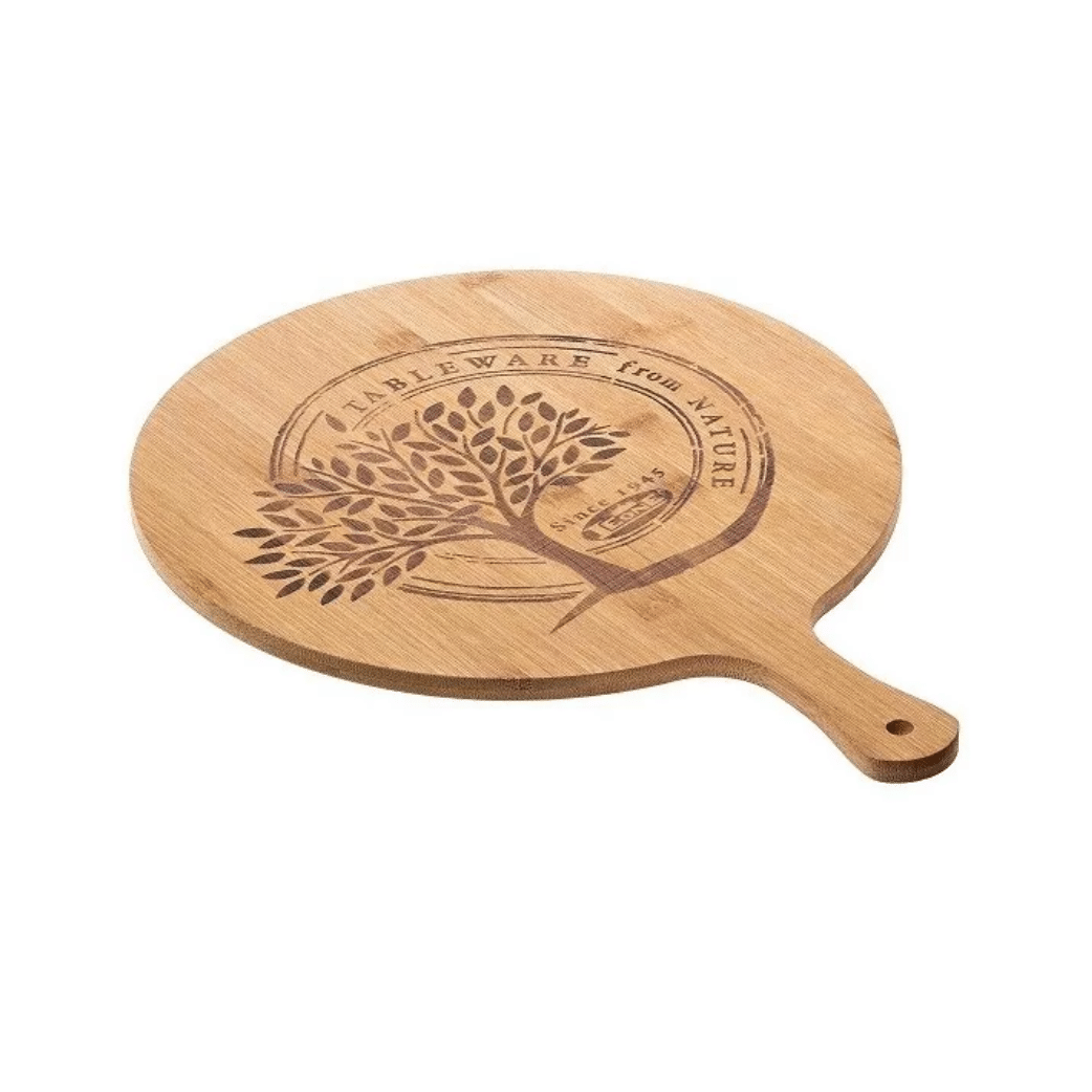 Tagliere Tondo in Bamboo Naturale | Leone - Ø30