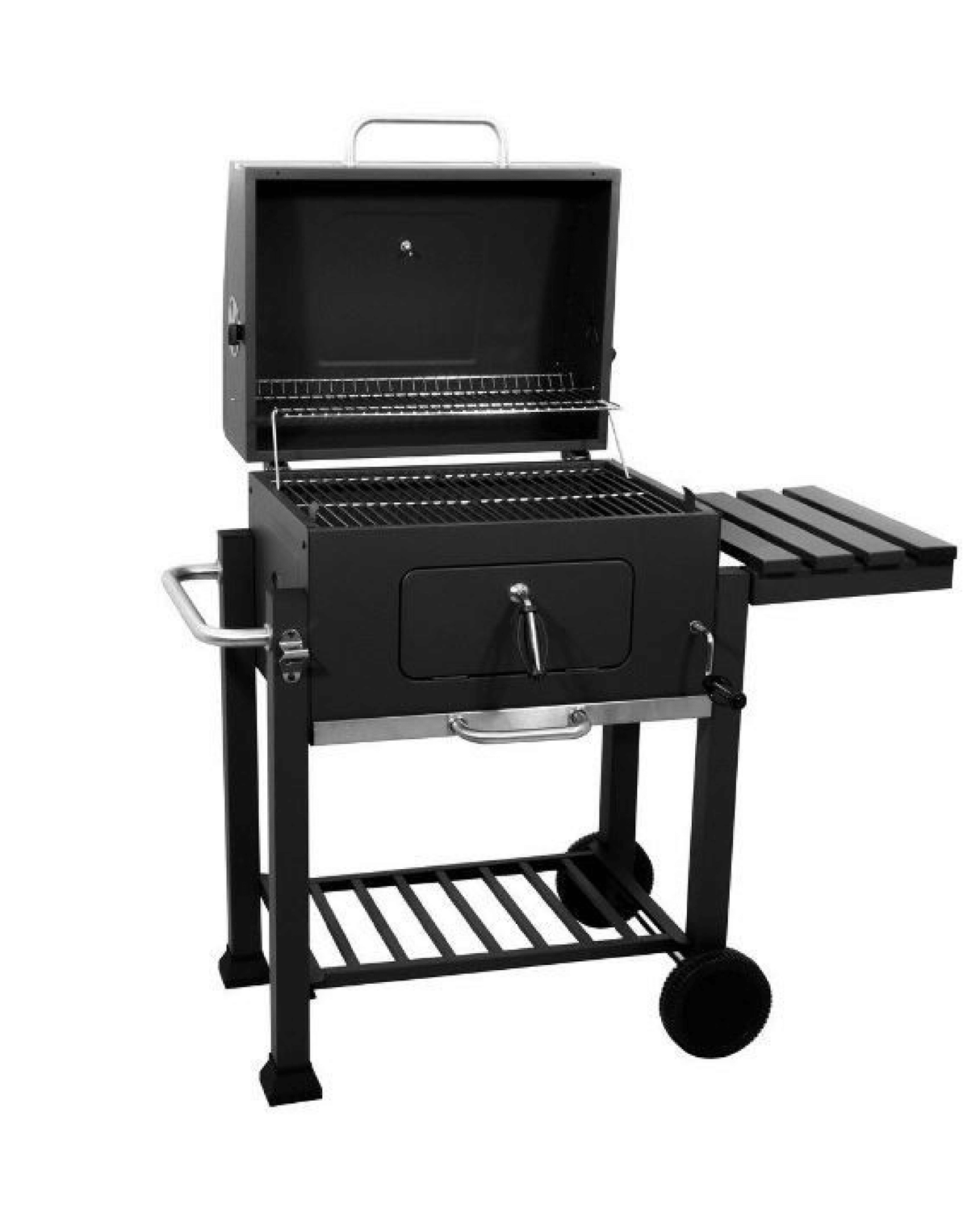 Barbecue a Carbonella con Coperchio e Termostato / Maciste Griglia – 114x60x108 cm