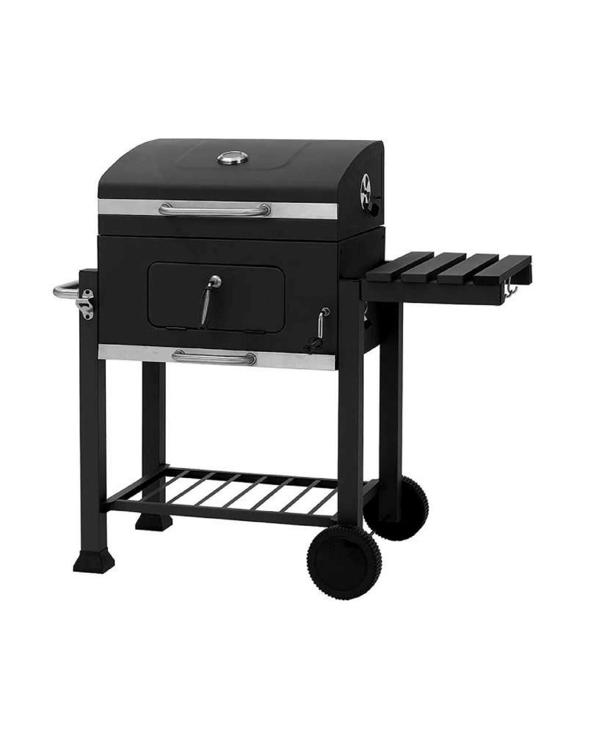 Barbecue a Carbonella con Coperchio e Termostato / Maciste Griglia – 114x60x108 cm