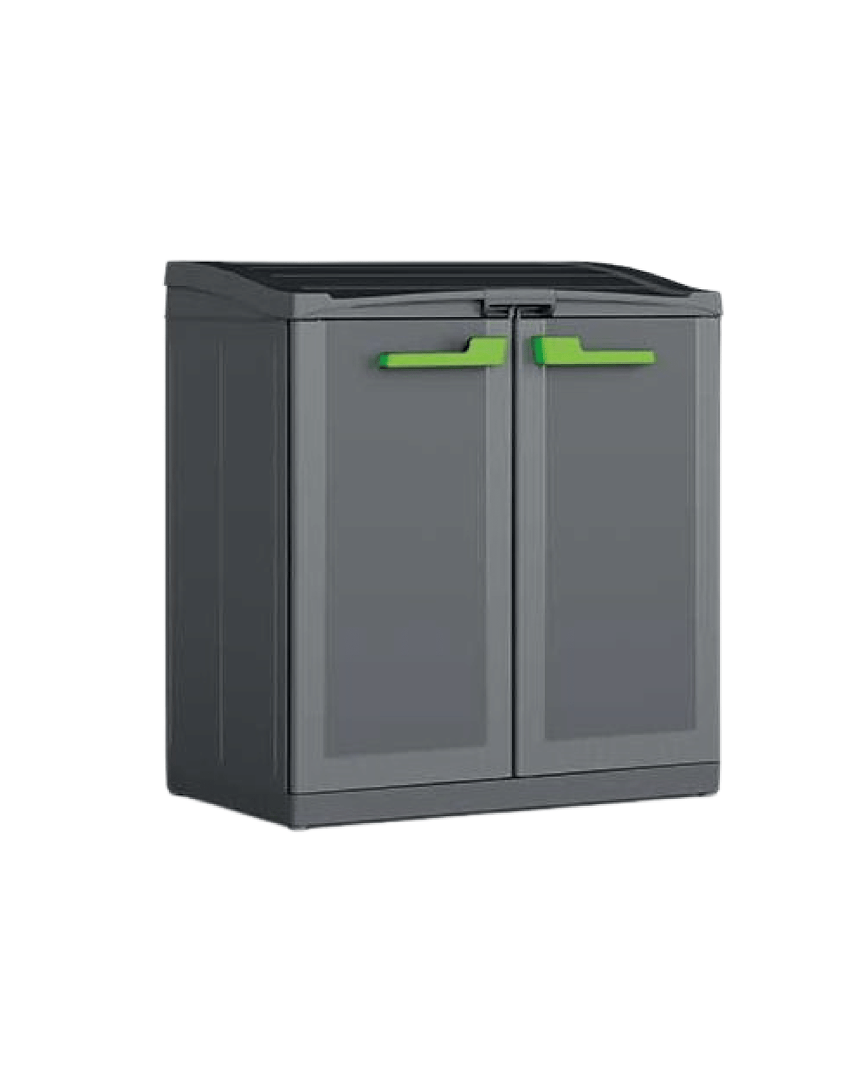 Armadio in Resina da Esterno per Raccolta Differenziata / Rifiuti / Spazzatura – 55x90x100 cm