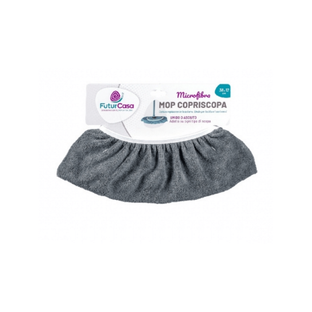 Panno / Mop Copriscopa in Microfibra | Futurcasa - 4 Pezzi
