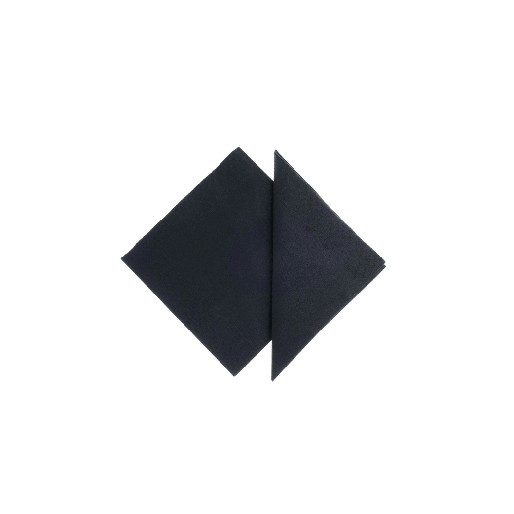 Tovaglioli Cocktail Monouso " Nero " | 2 veli - 25 x 25 cm