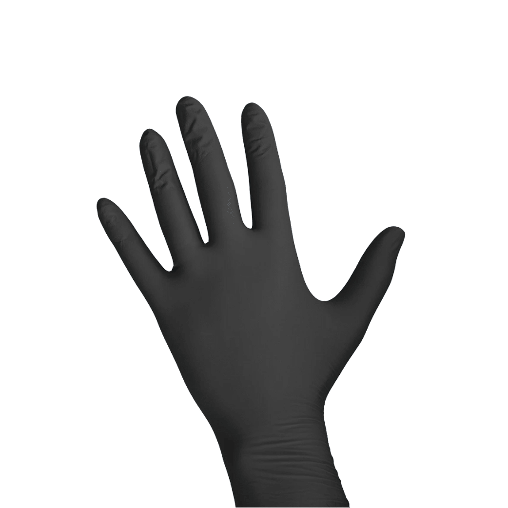 Guanti Monouso in Nitrile Neri 200 Pezzi Taglia L | Easyprotect - NN35