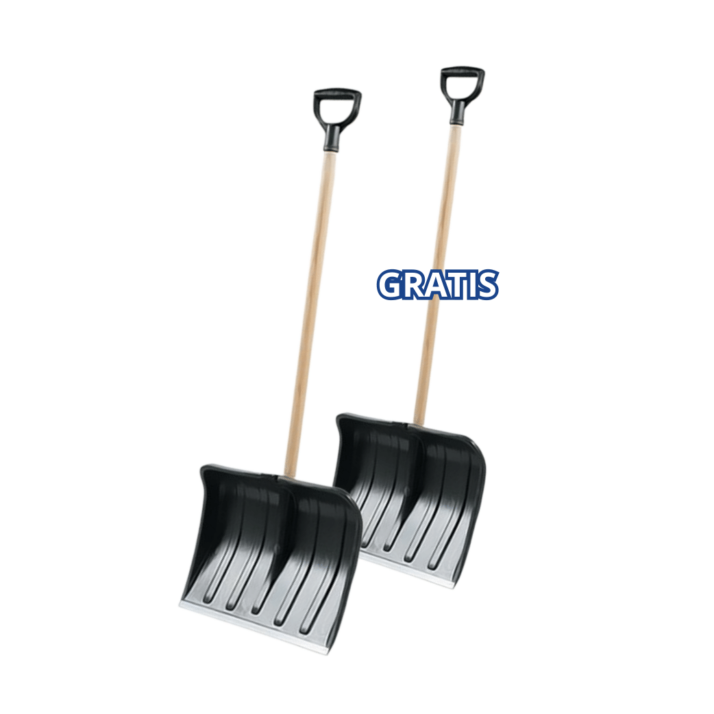2 pezzi Pale da Neve / Sabbia / Fango Black | Hrablo - Piatto 41cm | 1 + 1 Omaggio
