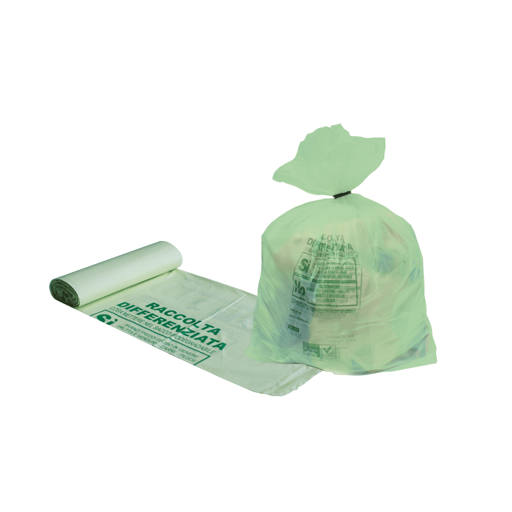 Sacchi Spazzatura / Rifiuti Organici a Rotolo | Plastik Fortore - 70 x 110 cm - Vari Formati