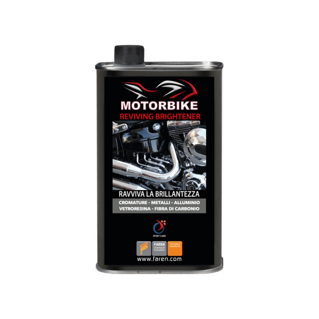 Ravviva la Brillantezza di Fibra di Carbonio Cromature e Metalli Moto - Latta da 500ml