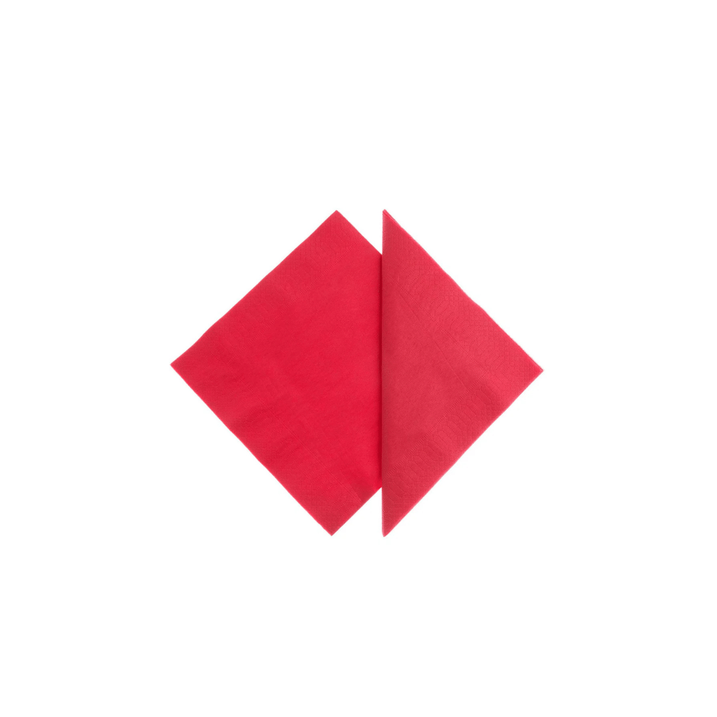 Tovaglioli Cocktail Monouso varie colorazioni | 2 veli - 25 x 25 cm