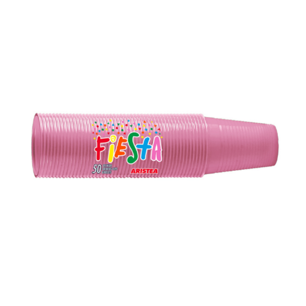 Bicchieri di Plastica Colore " Rosa " | Aristea - 200cc