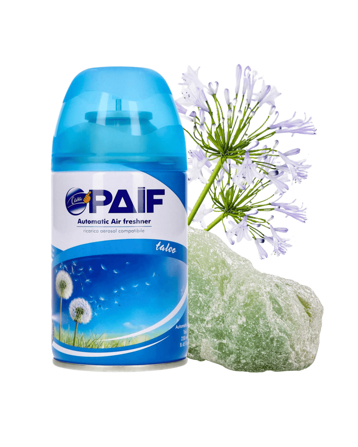 3 Bombolette Ricarica Deodorante Spray Compatibile Profumazione Talco