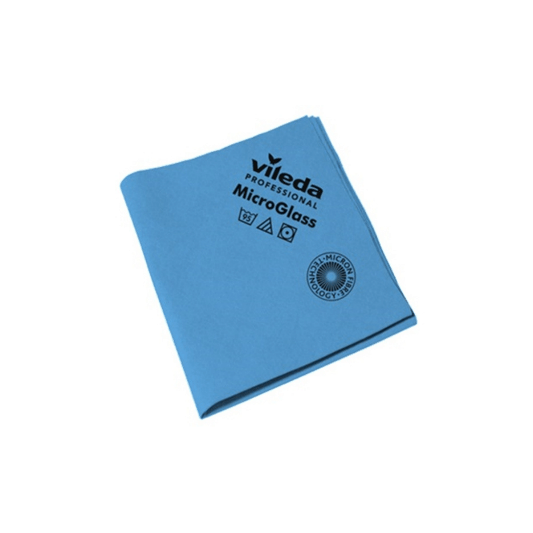 2 Panni Pulizia in Microfibra Vileda Pro TNT Lucida senza Aloni - 50X40cm