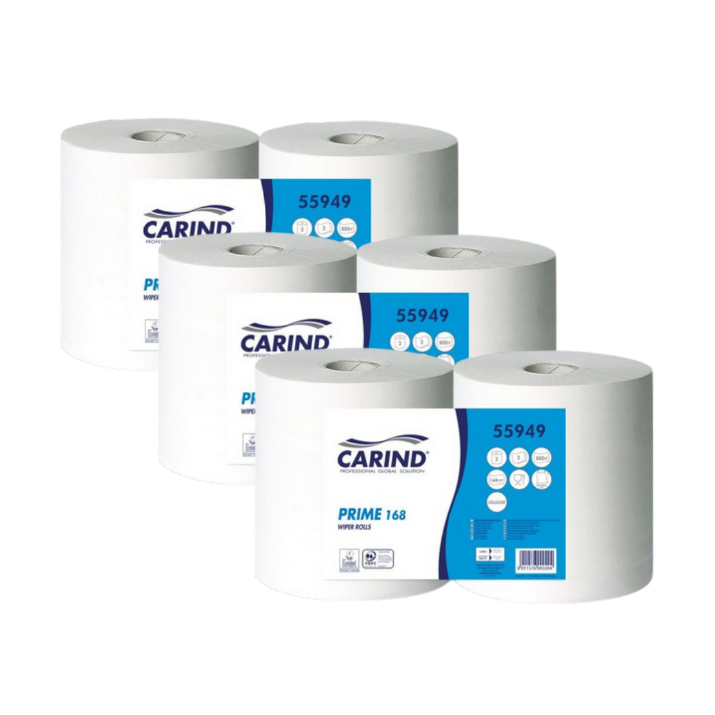 6 Rotoloni Assorbenti Asciuga Tutto - 2 Veli - 800 Strappi cad. in Pura Cellulosa