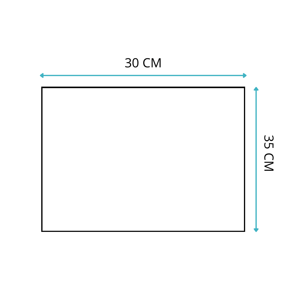 Buste Sottovuoto Goffrate per Alimenti | Trasparenti - 30 x 35 cm
