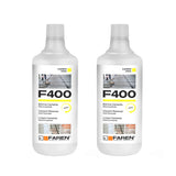 2 Flaconi Pulitore Incrostazioni di Cemento da 1 Litro | Faren F400 | 2 x 1 LT