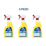 6 Sgrassatori Sanitec Ultra Misti | 3 Limone + 3 Marsiglia - Box 5,5LT