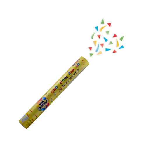 Spara coriandoli ad aria compressa " Buon Compleanno " - 2 Pezzi
