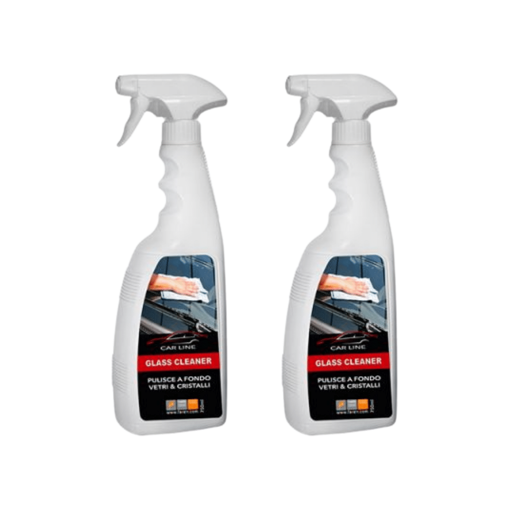 2 Flaconi per Pulizia di Vetri e Cristalli da 750ml | Faren Glass Cleaner | 2 x 750ml