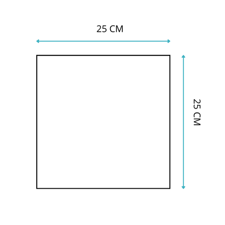 Tovaglioli Cocktail Monouso " Arancione " | 2 veli - 25 x 25 cm