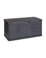 Baule Contenitore / Porta Attrezzi da Giardino con Ruote – 118x59x57 cm