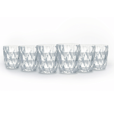 Set 6 Bicchieri in Vetro " Glove " | 260ml - 6 Pezzi