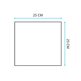 Portatorta / Scatole Quadrate per Torte | 25 x 25 x 7h cm - Varie Opzioni