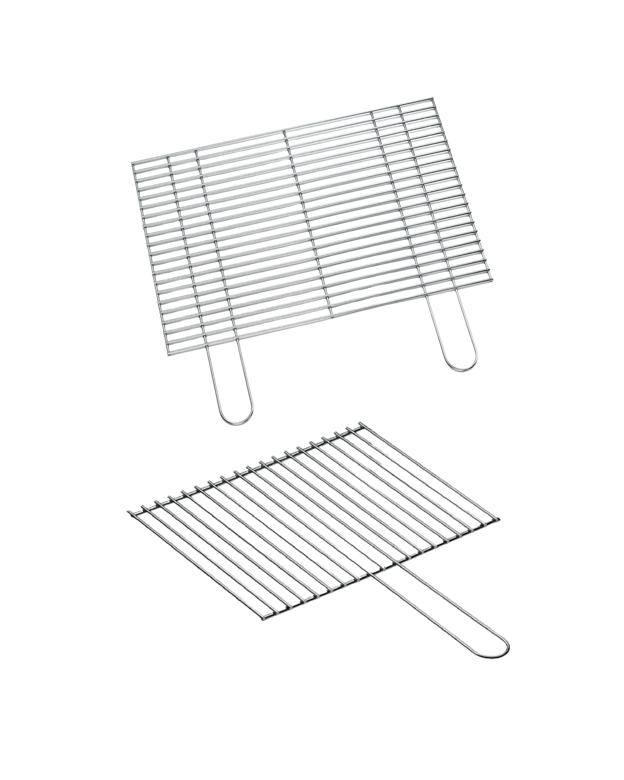 Barbecue a Carbonella con 2 Griglie Regolabili e Ruote – 96x41x93 cm