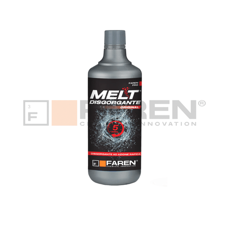 2 Flaconi Faren Melt da 750 ml | Disgorgante Professionale Liquido