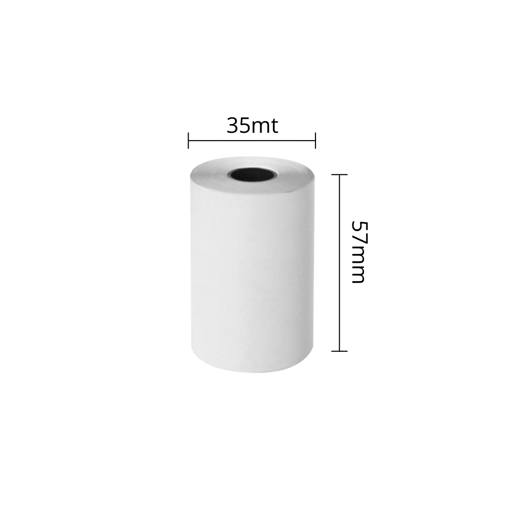 Rotoli Termici per Registratori di Cassa | 57 mm x 35 mt